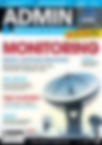 ADMIN Magazin Monitoring (Vorschau)