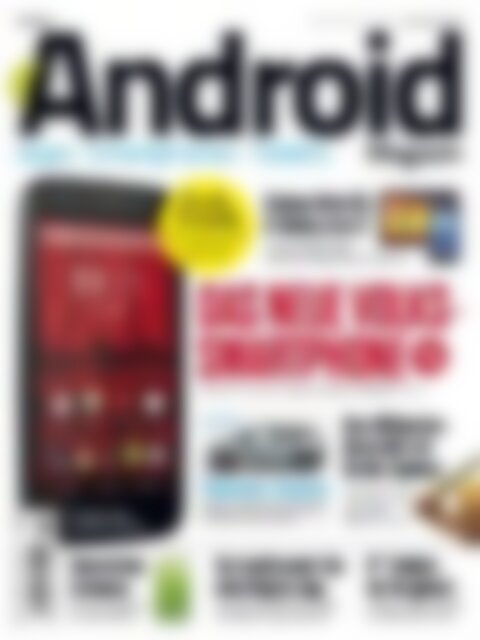 Android Magazin Das neue Volkssmartphone - Moto G (Vorschau)