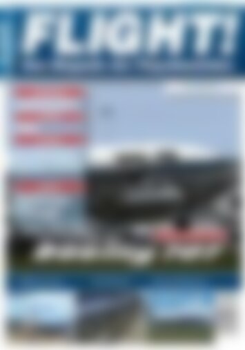 Flight! Magazin Jetzt mit der Best of Liste! Boeing 707 (Vorschau)