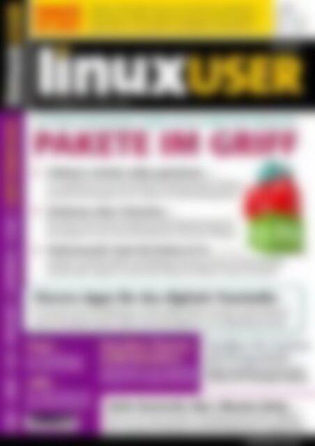 LinuxUser Pakete im Griff (Vorschau)