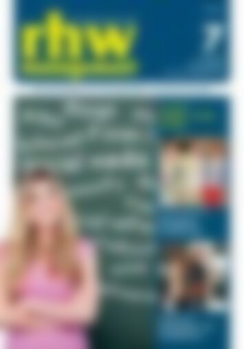 rhw management Social Media - Sichtbar werden im Netz (Vorschau)