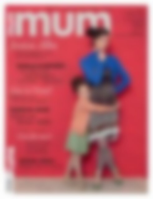 Luna + mum mum: Ausgabe 3/2012: Jessica Alba über Disziplin und Familienleben (Vorschau)