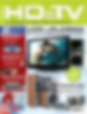 HDTV LCD vs Plasma (Vorschau)