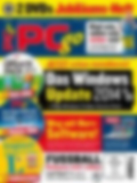 PCgo mit DVD Das Windows Update 2014 (Vorschau)