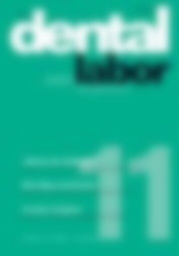 das dental labor "Wehret den Anfängen": Kooperationen mit Kassen mit Zahnersatz-Importunternehmen (Vorschau)