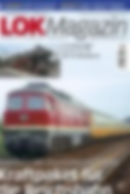 LOK Magazin Kraftpaket für die Reichsbahn (Vorschau)