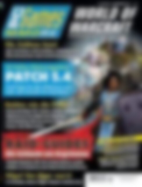 PC Games MMORE Patch 5.4 (Vorschau)