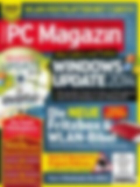 PC Magazin mit Film DVD Windows-Update 2014 (Vorschau)