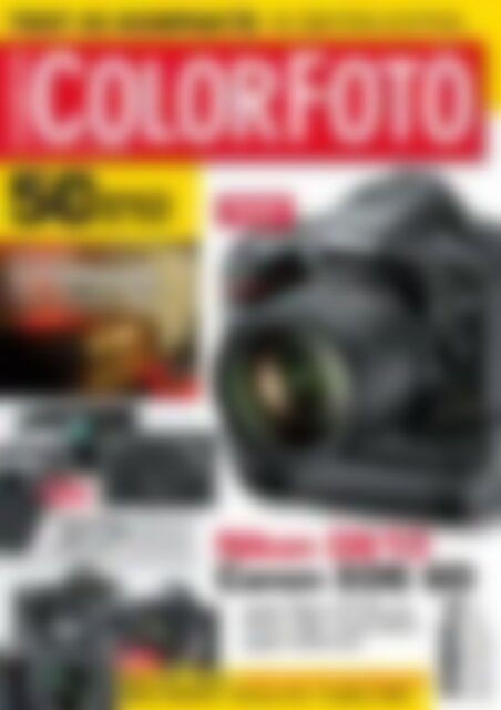 ColorFoto Test: Nikon D610, Canon EOS 6D (Vorschau)