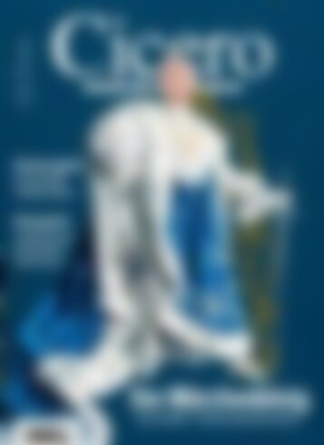 Cicero Der Märchenkönig: Horst Seehofer - ein Bayer regiert Deutschland (Vorschau)