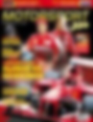 Motorsport Magazin Alonso vs. Räikkönen (Vorschau)