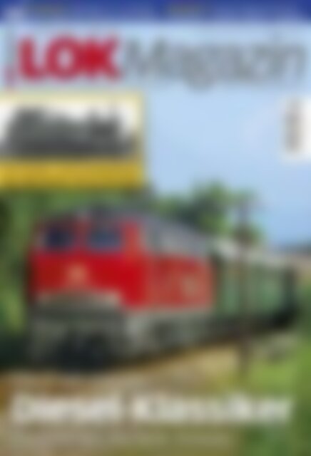 LOK Magazin Diesel-Klassiker (Vorschau)