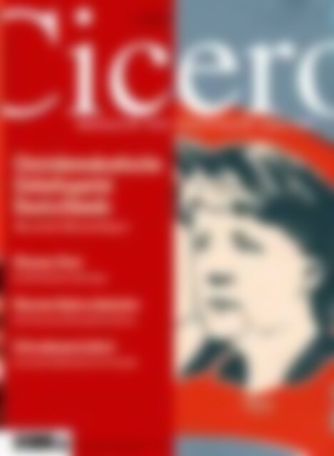 Cicero Christdemokratische Einheitspartei Deutschlands (Vorschau)