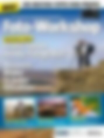 PC Games Hardware Spezial: Foto-Workshop Profis helfen Hobby-Fotografen (Vorschau)