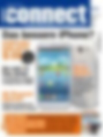 connect Samsung Galaxy SIII im ersten Test (Vorschau)