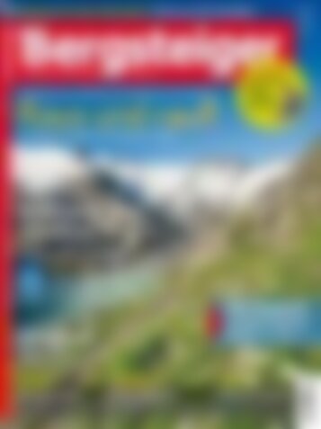 Bergsteiger Frühlingstouren - Raus und rauf! (Vorschau)