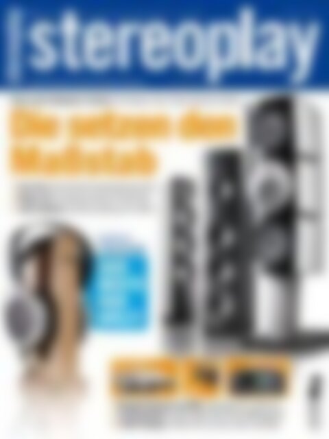 stereoplay Die setzen den Maßstab (Vorschau)