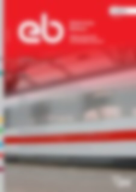 eb - Elektrische Bahnen Sicherheitsnormung für Bahnenergieversorgungsanlagen (Vorschau)