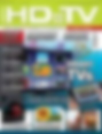 HDTV Smart TVs (Vorschau)
