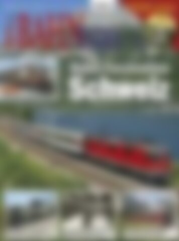 BAHN EXTRA Bahn-Faszination Schweiz (Vorschau)