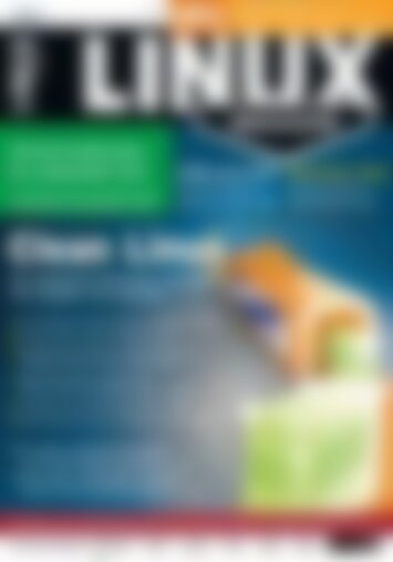 Linux-Magazin Clean Linux (Vorschau)