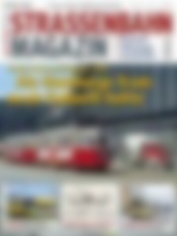 STRASSENBAHN MAGAZIN Als Hamburgs Tram noch Zukunft hatte (Vorschau)