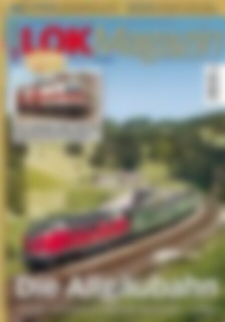 LOK Magazin Die Allgäubahn (Vorschau)