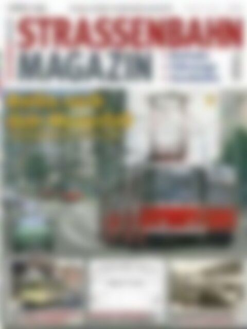 STRASSENBAHN MAGAZIN Berlin nach dem Mauerfall (Vorschau)