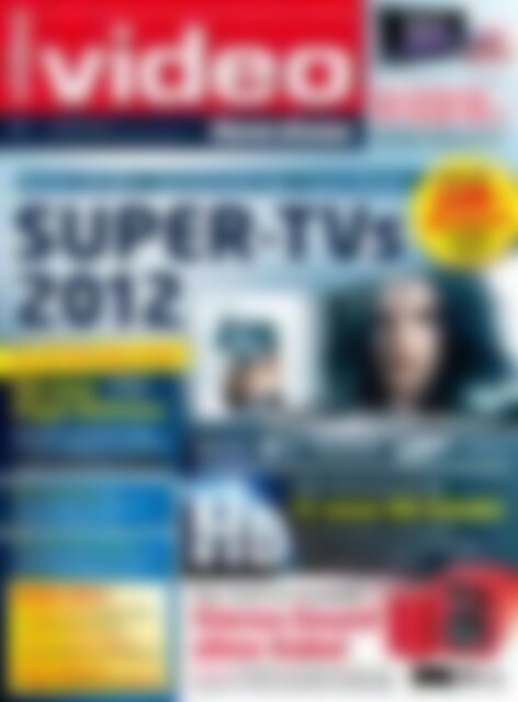 video Super-TVs 2012 (Vorschau)