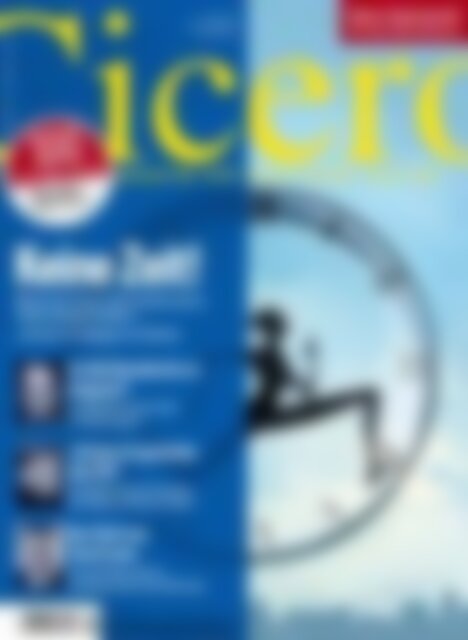 Cicero Keine Zeit! (Vorschau)