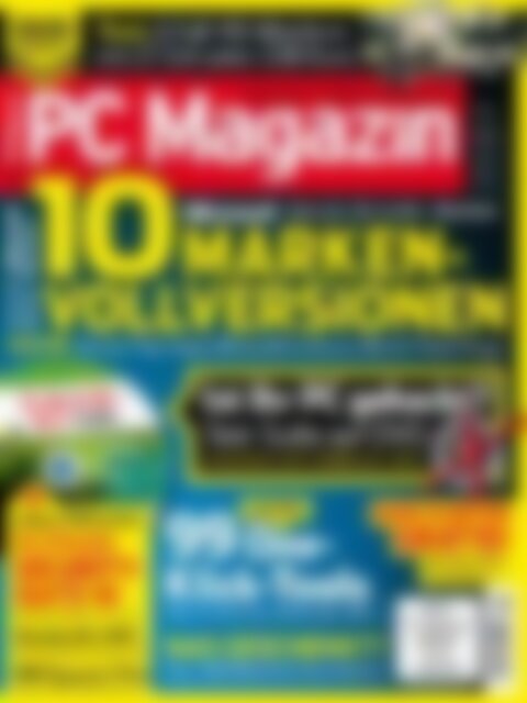 PC Magazin Classic XXL 10 Marken-Vollversionen (Vorschau)