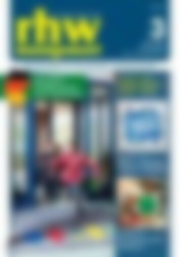 rhw management Ausbildungsreise durch Deutschland (Vorschau)