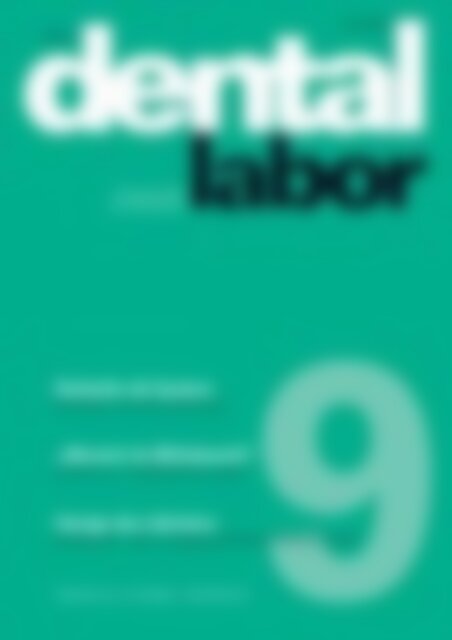 das dental labor Ästhetik mit System &#40;Vorschau&#41;