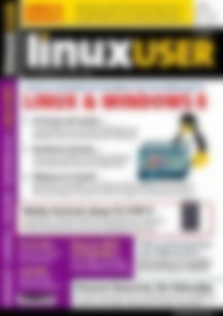 LinuxUser Linux & Windows 8 (Vorschau)