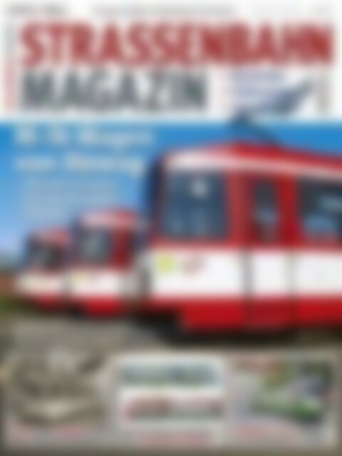 STRASSENBAHN MAGAZIN M-/N-Wagen von Düwag (Vorschau)