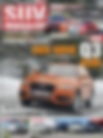 SUV MAGAZIN Der neue Q3 Audi (Vorschau)