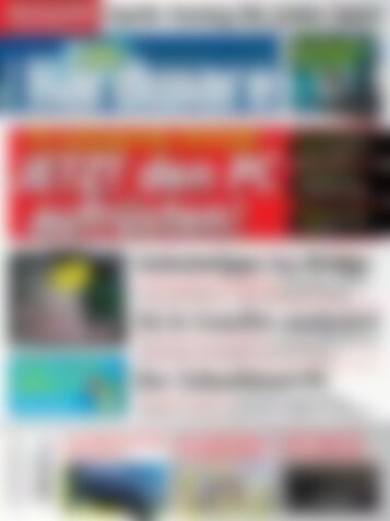 PC Games Hardware Magazin Jetzt den PC aufrüsten! (Vorschau)