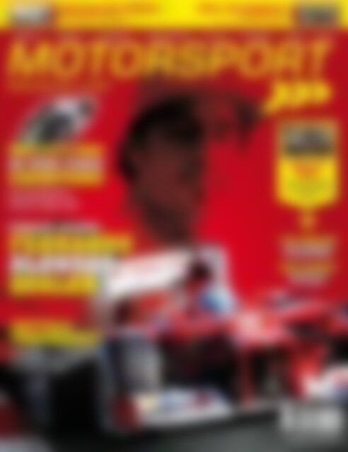 Motorsport Magazin Fernando Alonsos Qualen (Vorschau)