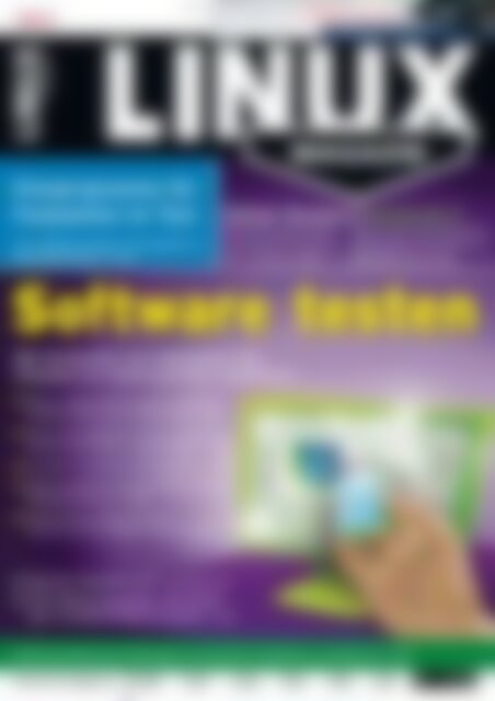 Linux-Magazin Software testen (Vorschau)