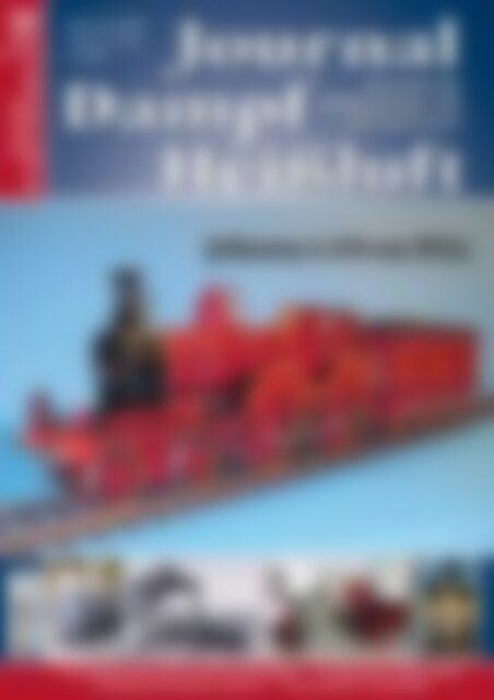 Journal Dampf & Heißluft Dampfschlepper auf Elbe und Oder (Vorschau)