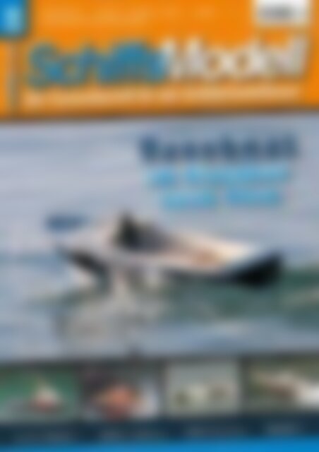SchiffsModell Bassboat im Eigenbau nach Plan (Vorschau)