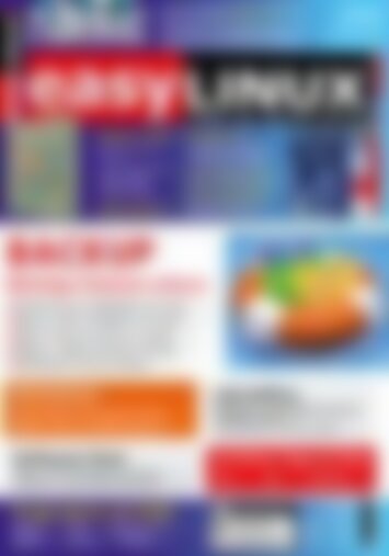 EasyLinux Backup - wichtige Dateien sichern (Vorschau)