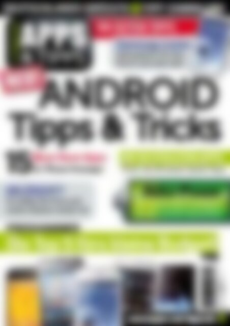 Sonderheft: ANDROID Tipps & Tricks Die Top 5 fürs kleine Budget! (Vorschau)