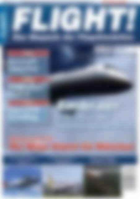 Flight! Magazin Embraer - 175/195 in der zweiten Generation (Vorschau)