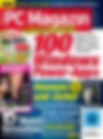 PC Magazin mit Film DVD 100 Windows Power-Apps (Vorschau)