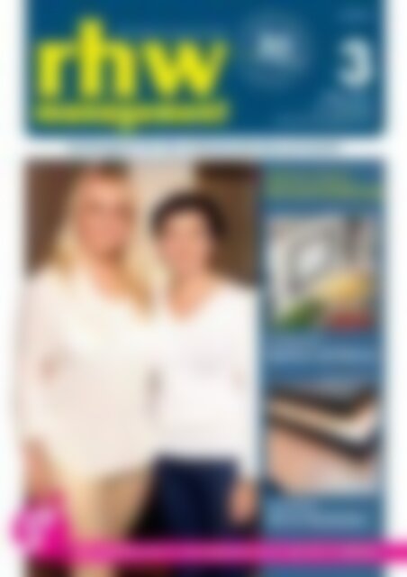 rhw management Verteilsysteme für Speisen (Vorschau)