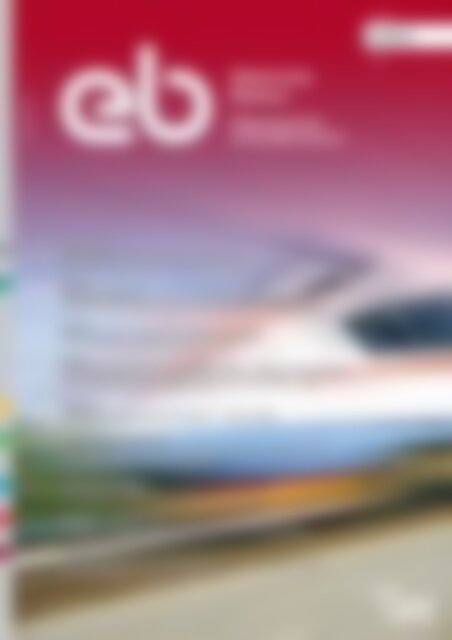 eb - Elektrische Bahnen Forschung und Lehre - Lehrstuhl für Bahnsystemtechnik am Karlsruher Institut für Technologie (Vorschau)