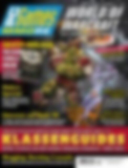 PC Games MMORE Klassenguides (Vorschau)