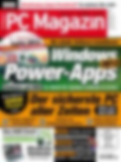 PC Magazin Classic DVD Windows Power-Apps (Vorschau)