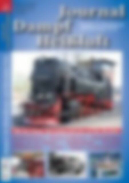 Journal Dampf & Heißluft Mit den Harzer Schmalspurbahnen auf den Brocken (Vorschau)